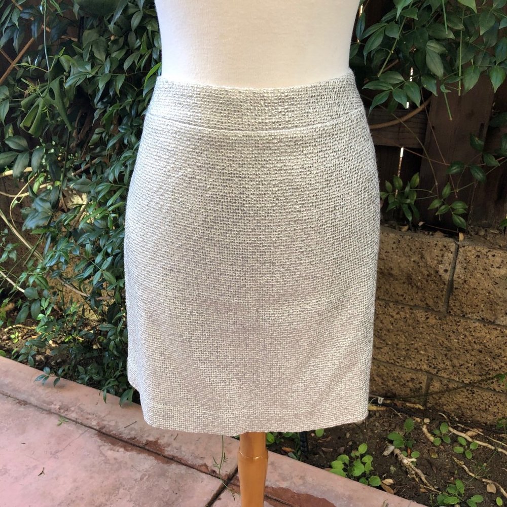 Banana Republic Gold Metallic Skirt